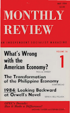 Monthly Review Vol. 36 (1984–1985), No. 01 (May 1984)
