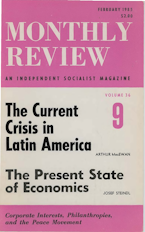 Monthly Review Vol. 36 (1984–1985), No. 09 (February 1985)