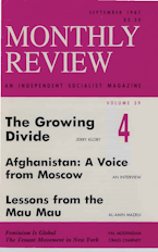 Monthly Review Vol. 39 (1987–1988), No. 04 (September 1987)