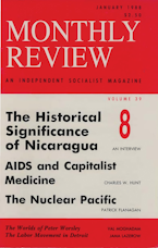 Monthly Review Vol. 39 (1987–1988), No. 08 (January 1988)
