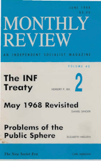 Monthly Review Vol. 40 (1988–1989), No. 02 (June 1988) Monthly Review Vol. 40 (1988–1989), No. 02 (June 1988)