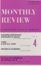 Monthly Review Vol. 42 (1990–1991), No. 04 (September 1990) Monthly Review Vol. 42 (1990–1991), No. 04 (September 1990)