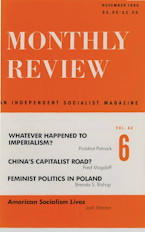 Monthly Review Vol. 42 (1990–1991), No. 06 (November 1990) Monthly Review Vol. 42 (1990–1991), No. 06 (November 1990)