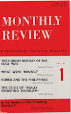Monthly Review Vol. 43 (1991–1992), No. 01 (May 1991)