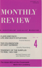 Monthly Review Vol. 43 (1991–1992), No. 04 (September 1991)