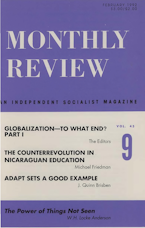 Monthly Review Vol. 43 (1991–1992), No. 09 (February 1992)
