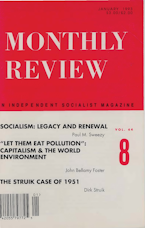 Monthly Review Vol. 44 (1992–1993), No. 08 (January 1993)