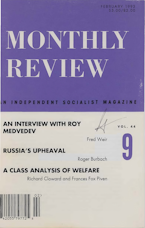 Monthly Review Vol. 44 (1992–1993), No. 09 (February 1993)