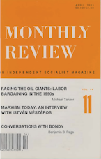 Monthly Review Vol. 44 (1992–1993), No. 11 (April 1993)