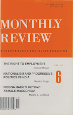 Monthly Review Vol. 45 (1993–1994), No. 06 (November 1993)