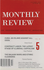 Monthly Review Vol. 46 (1994–1995), No. 05 (October 1994)