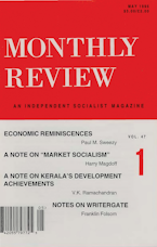 Monthly Review Vol. 47 (1995–1996), No. 01 (May 1995) Monthly Review Vol. 47 (1995–1996), No. 01 (May 1995)