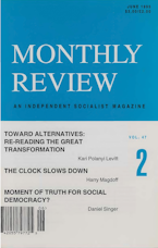 Monthly Review Vol. 47 (1995–1996), No. 02 (June 1995) Monthly Review Vol. 47 (1995–1996), No. 02 (June 1995)