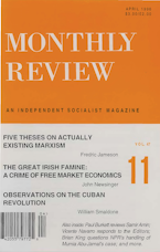 Monthly Review Vol. 47 (1995–1996), No. 11 (April 1996) Monthly Review Vol. 47 (1995–1996), No. 11 (April 1996)