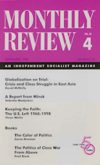 Monthly Review Vol. 50 (1998–1999), No. 04 (September 1998) Monthly Review Vol. 50 (1998–1999), No. 04 (September 1998)