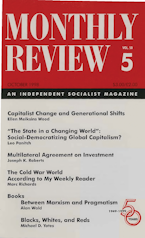 Monthly Review Vol. 50 (1998–1999), No. 05 (October 1998) Monthly Review Vol. 50 (1998–1999), No. 05 (October 1998)