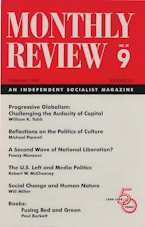 Monthly Review Vol. 50 (1998–1999), No. 09 (February 1999) Monthly Review Vol. 50 (1998–1999), No. 09 (February 1999)