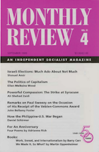 Monthly Review Vol. 51 (1999–2000), No. 04 (September 1999)