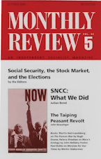 Monthly Review Vol. 52 (2000–2001), No. 05 (October 2000)
