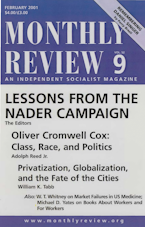 Monthly Review Vol. 52 (2000–2001), No. 09 (February 2001)