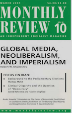 Monthly Review Vol. 52 (2000–2001), No. 10 (March 2001)