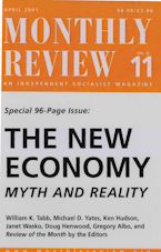 Monthly Review Vol. 52 (2000–2001), No. 11 (April 2001)