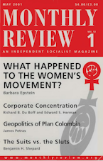 Monthly Review Vol. 53 (2001–2002), No. 01 (May 2001) Monthly Review Vol. 53 (2001–2002), No. 01 (May 2001)