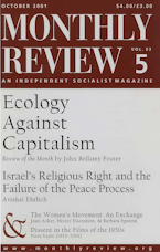 Monthly Review Vol. 53 (2001–2002), No. 05 (October 2001) Monthly Review Vol. 53 (2001–2002), No. 05 (October 2001)