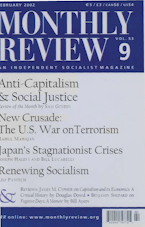 Monthly Review Vol. 53 (2001–2002), No. 09 (February 2002) Monthly Review Vol. 53 (2001–2002), No. 09 (February 2002)