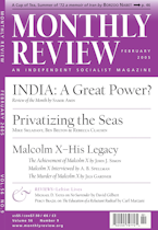 Monthly Review Vol. 56 (2004–2005), No. 09 (February 2005) Monthly Review Vol. 56 (2004–2005), No. 09 (February 2005)