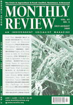 Monthly Review Vol. 61 (2009–2010), No. 03 (July-August 2009)
