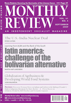 Monthly Review Vol. 61 (2009–2010), No. 04 (September 2009)