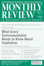 Monthly Review Vol. 61 (2009–2010), No. 10 (March 2010)