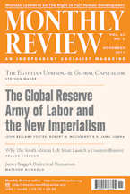 Monthly Review Vol. 63 (2011–2012), No. 06 (November 2011) Monthly Review Vol. 63 (2011–2012), No. 06 (November 2011)