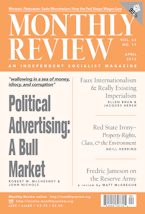 Monthly Review Vol. 63 (2011–2012), No. 11 (April 2012)