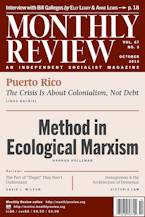 Monthly Review Vol. 67 (2015–2016), No. 05 (October 2015) Monthly Review Vol. 67 (2015–2016), No. 05 (October 2015)