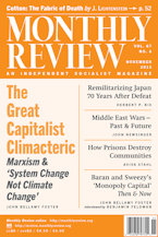 Monthly Review Vol. 67 (2015–2016), No. 06 (November 2015) Monthly Review Vol. 67 (2015–2016), No. 06 (November 2015)