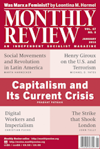 Monthly Review Vol. 67 (2015–2016), No. 08 (January 2016)