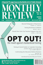 Monthly Review Vol. 67 (2015–2016), No. 10 (March 2016) Monthly Review Vol. 67 (2015–2016), No. 10 (March 2016)