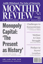 Monthly Review Vol. 69 (2017–2018), No. 09 (February 2018) Monthly Review Vol. 69 (2017–2018), No. 09 (February 2018)