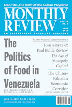 Monthly Review Vol. 70 (2018–2019), No. 02 (June 2018)