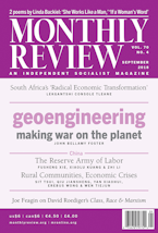 Monthly Review Vol. 70 (2018–2019), No. 04 (September 2018)