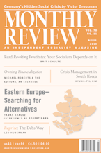 Monthly Review Vol. 70 (2018–2019), No. 11 (April 2019)