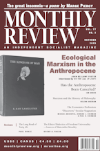 Monthly Review Vol. 77 (2025–2026), No. 05 (October 2025) Monthly Review Vol. 77 (2025–2026), No. 05 (October 2025)