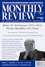 Monthly Review Vol. 77 (2025–2026), No. 07 (December 2025)