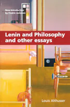 Cover of 'Lenin and Philosophy and Other Essays' by Louis Althusser 