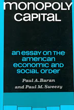 Cover of 'Monopoly Capital' by Paul A. Baran 