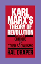 Cover of 'Karl Marx’s Theory of Revolution Vol IV' by Hal Draper 