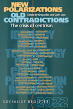 Cover of 'New Polarizations and Old Contradictions: The Crisis of Centrism' by Greg Albo and Colin Leys 